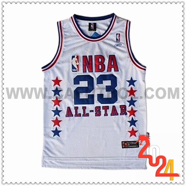 Camisetas NBA American All-Star (JORDAN #23) 2024/25 Blanco/Rojo