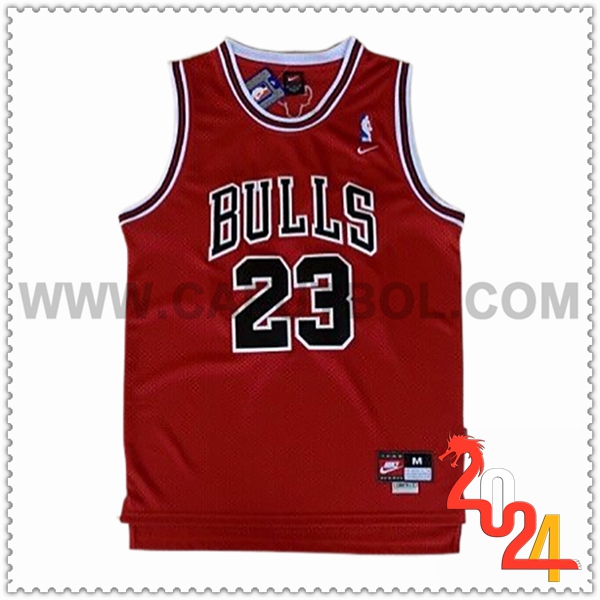 Camisetas NBA Chicago Bulls (JORDAN #23) 2024/25 Rojo