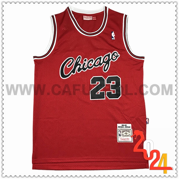 Camisetas NBA Chicago Bulls (JORDAN #23) 2024/25 Rojo -03