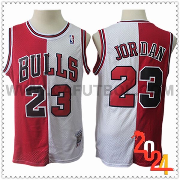 Camisetas NBA Chicago Bulls (JORDAN #23) 2024/25 Rojo/Blanco/Negro