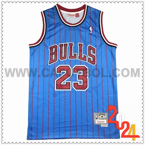 Camisetas NBA Chicago Bulls (JORDAN #23) 2024/25 Azul/Rojo