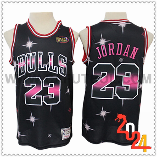 Camisetas NBA Chicago Bulls (JORDAN #23) 2024/25 Negro