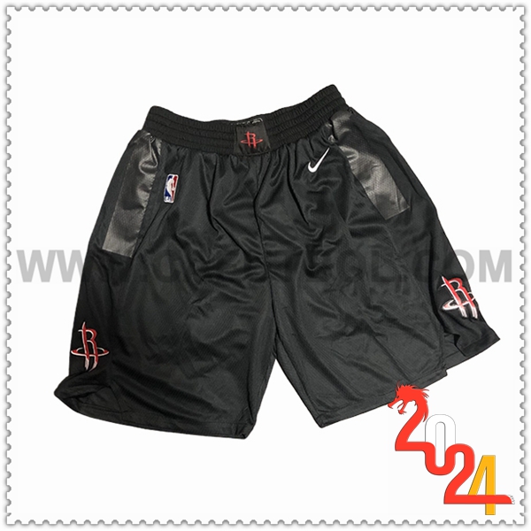 Cortos NBA Houston Rockets 2024/25 Negro