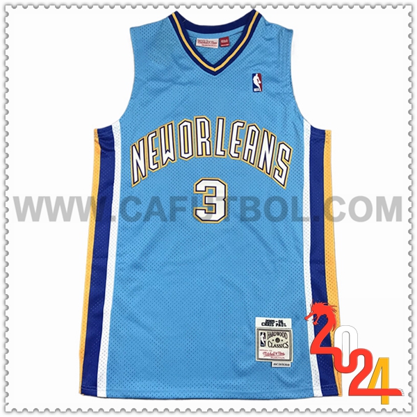 Camisetas NBA Charlotte Hornets (PAUL #3) 2024/25 Azul