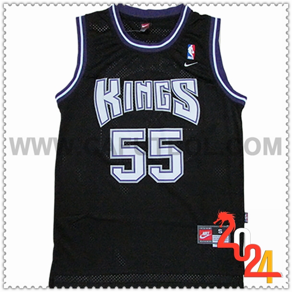 Camisetas NBA Sacramento Kings (WILLAMS #55) 2024/25 Negro