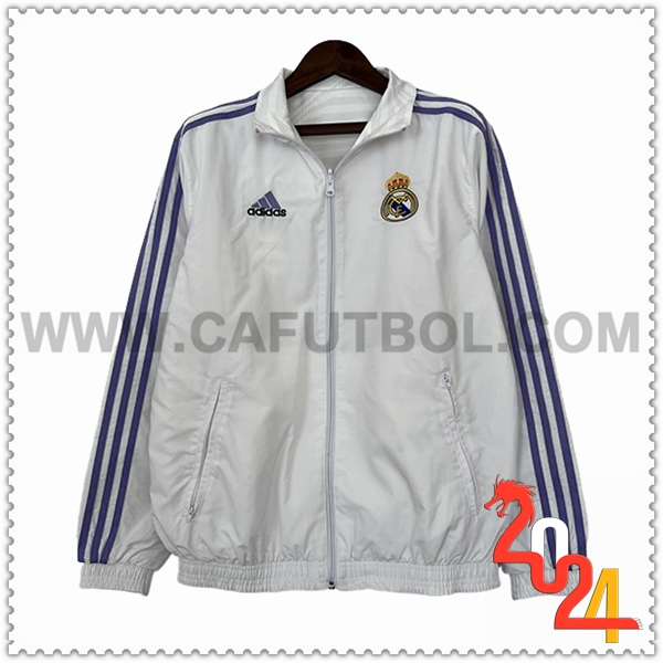 Rompevientos Real Madrid Blanco/Azul 2024 2025 -02