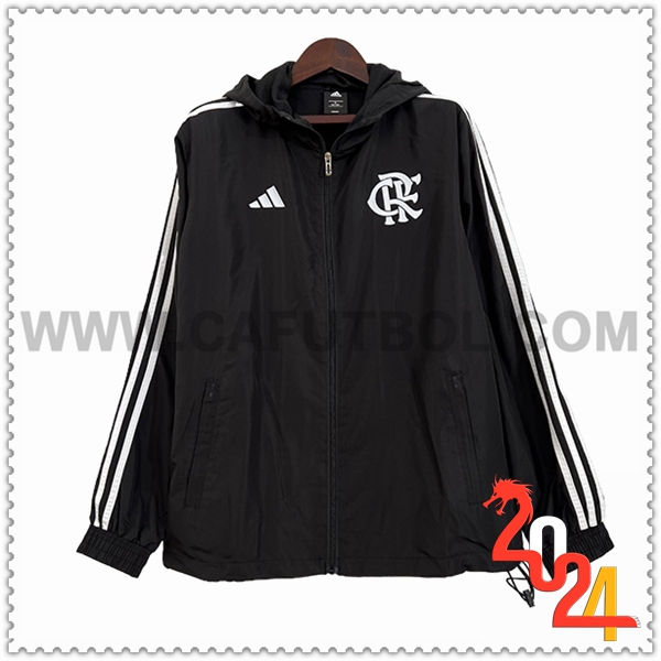 Rompevientos Flamengo Negro 2024 2025 -03