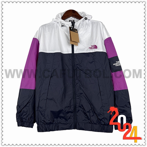 Rompevientos The North Face Blanco/Violeta/Azul 2024 2025