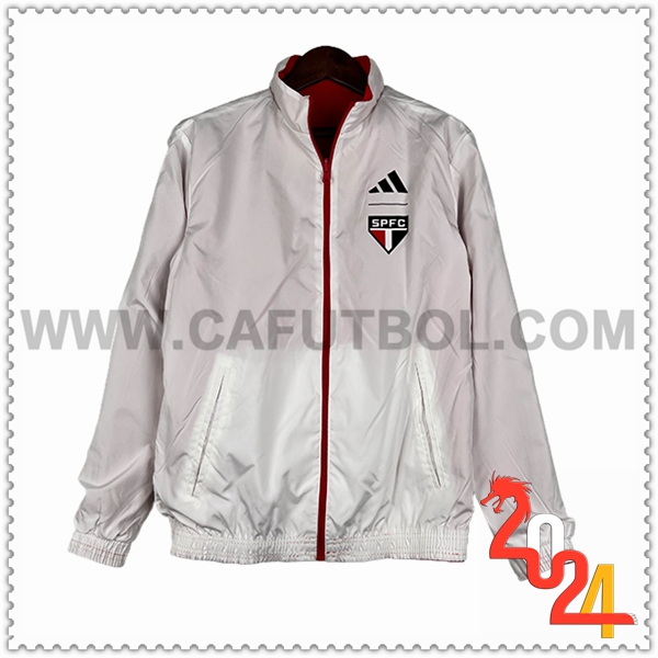 Rompevientos Sao Paulo FC Blanco 2024 2025