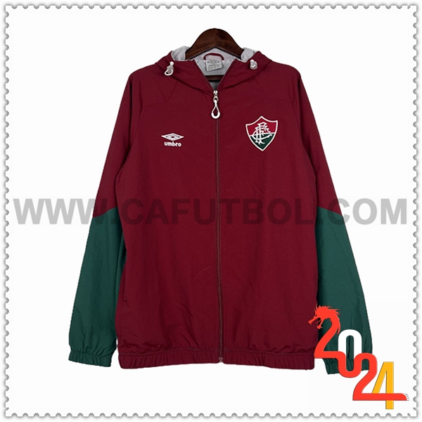 Rompevientos Fluminense Violeta/Verde 2024 2025