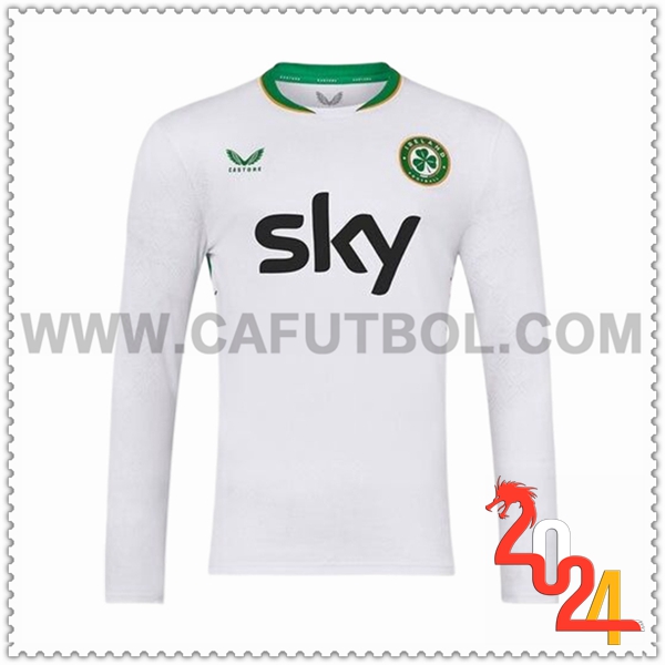 Tercero Nuevo Camiseta Equipo Irlanda Mangas largas 2024 2025