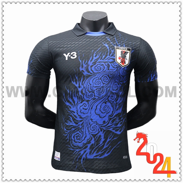 Camiseta Equipo Japon Negro/Azul Edicion especial 2024 2025