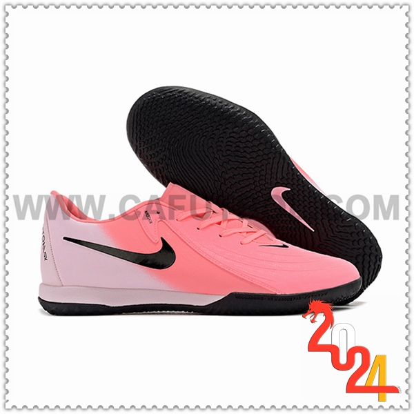 Nike Zapatos Futbol Phantom GX II ACAD LV8 IC Rosa/Negro