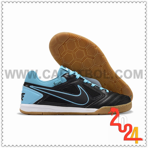 Nike Zapatos Futbol Supreme x Nike SB Gato Negro/Azul