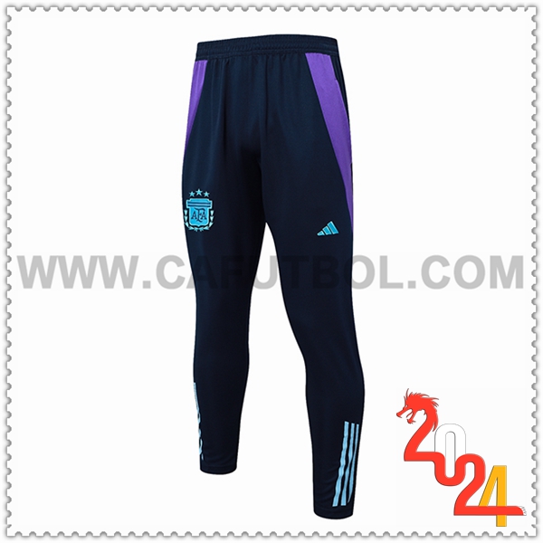 Pantalones Entrenamiento Argentina Negro/Azul/Violeta 2024 2025