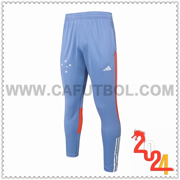 Pantalones Entrenamiento Cruzeiro Gris/Naranja 2024 2025