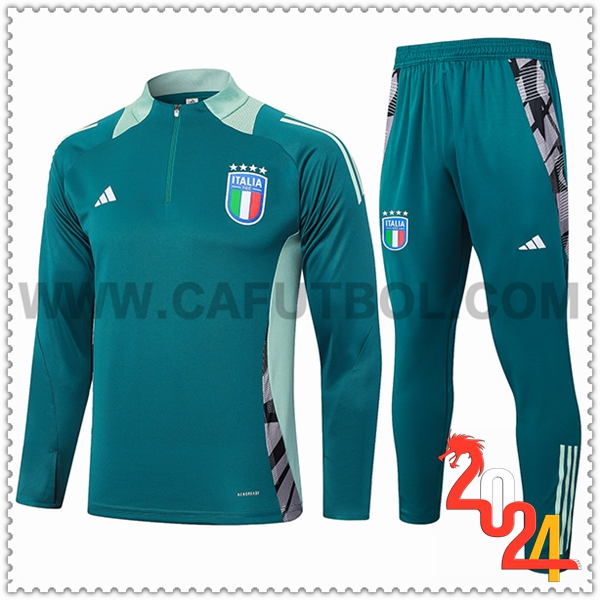 Chandal Futbol Italia Verde 2024 2025