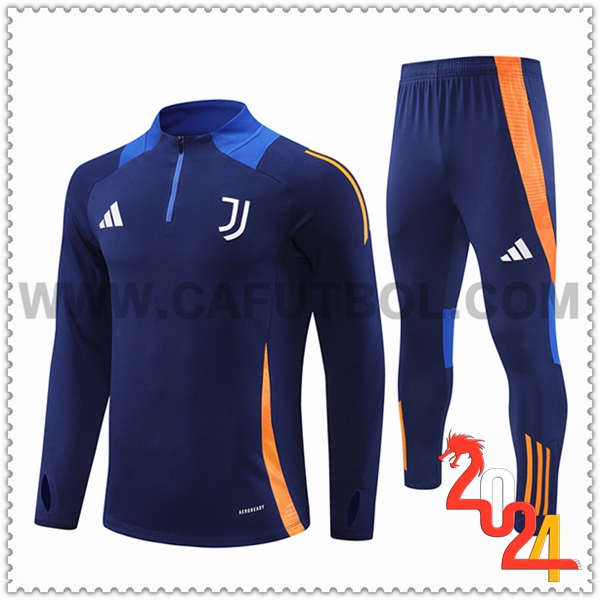 Chandal Futbol Juventus Azul Oscuro 2024 2025