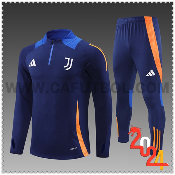Chandal Futbol Juventus Ninos Azul Oscuro 2024 2025