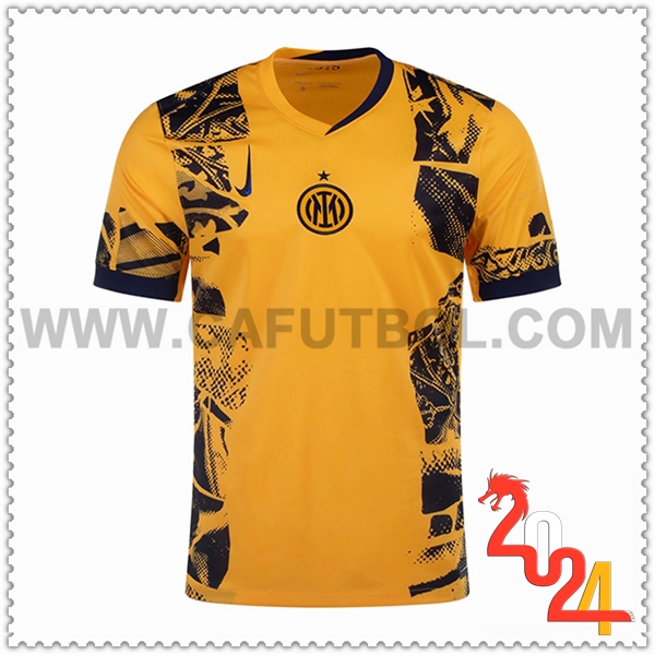 Tercero Camiseta Futbol Inter Milan Version filtrada 2024 2025