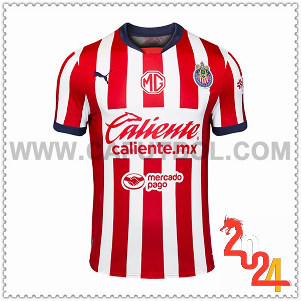 Primera Camiseta Futbol Chivas 2024 2025