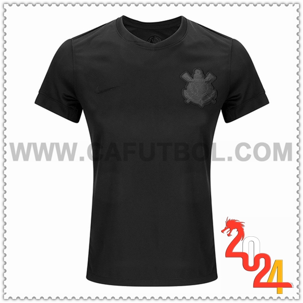 Tercero Camiseta Futbol Corinthians Mujer 2024 2025