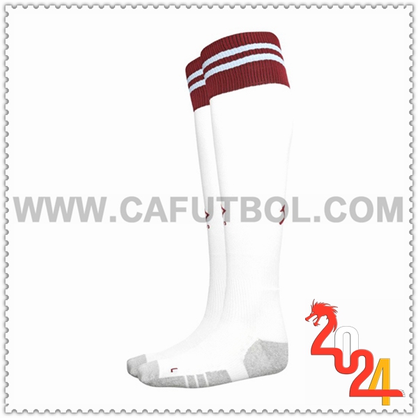 Primera Calcetines Futbol West Ham 2024 2025