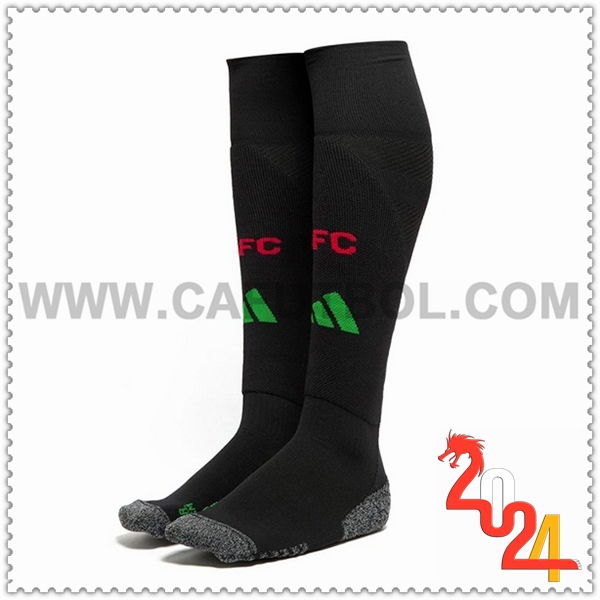 Segunda Calcetines Futbol Arsenal 2024 2025