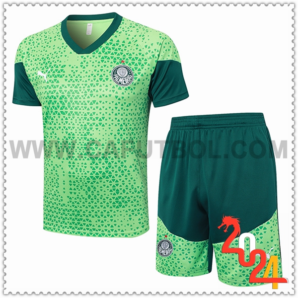 Camiseta Entrenamiento Palmeiras Verde 2024 2025 -05