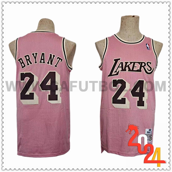 Camisetas Chicago Bulls (BRYANT #24) 2024/25 Rosa/Negro