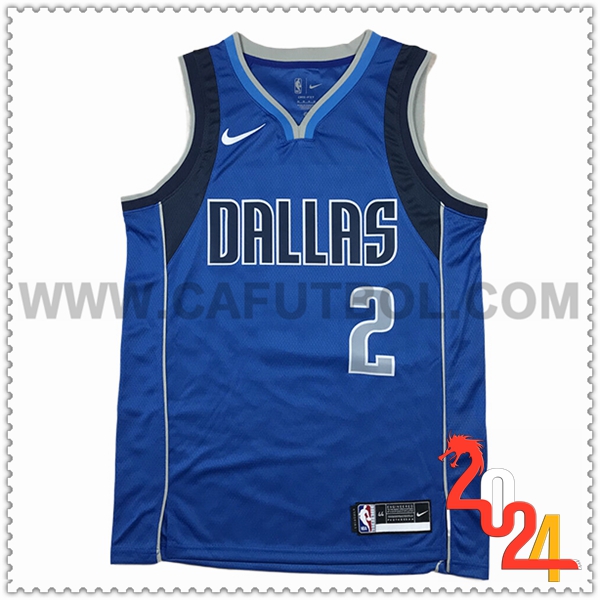 Camisetas Dallas Mavericks (LIVELY II #2) 2024/25 Azul/Negro