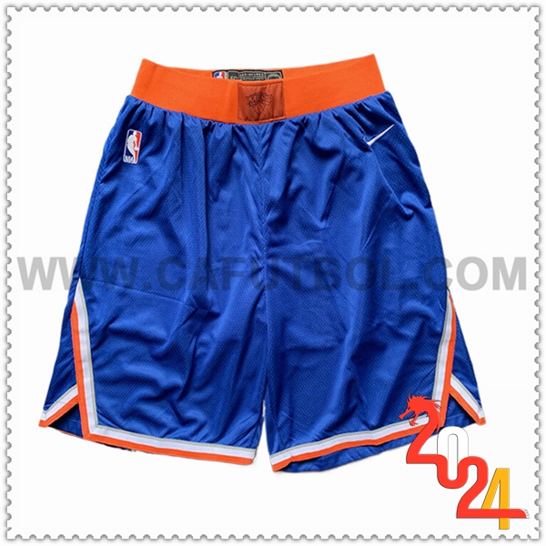 Cortos NBA New York Knicks 2024/25 Azul/Naranja -02