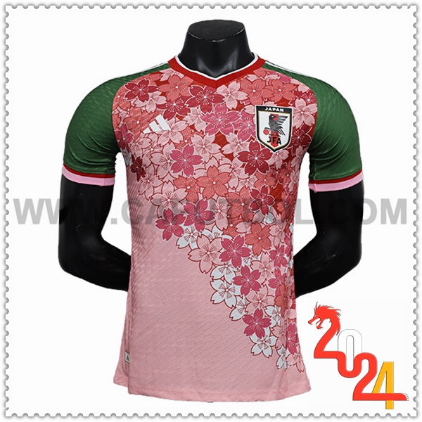 Camiseta Equipo Japon Rosa Edicion especial 2024 2025