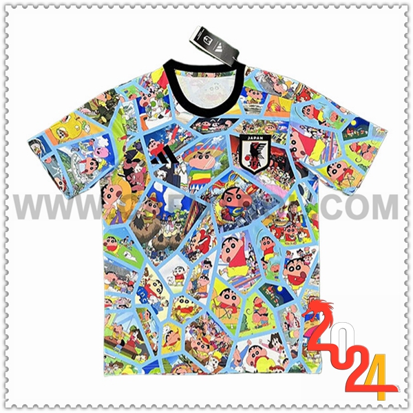 Camiseta Equipo Japon Edicion especial Crayon Shin-chan 2024 2025