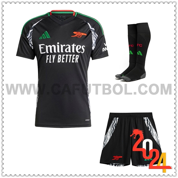 Segunda Equipacion del Arsenal (Pantalones + Chaussettes) 2024 2025