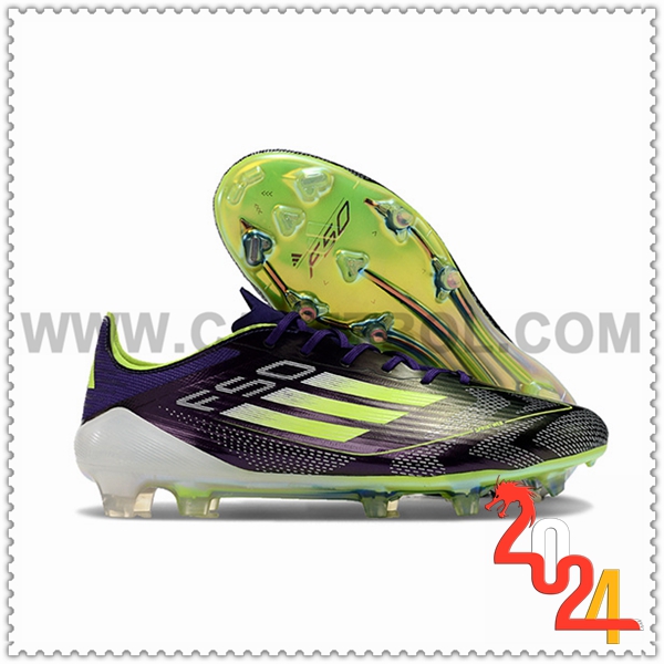 Adidas Botas De Fútbol F50 ELITE FG Negro/Verde