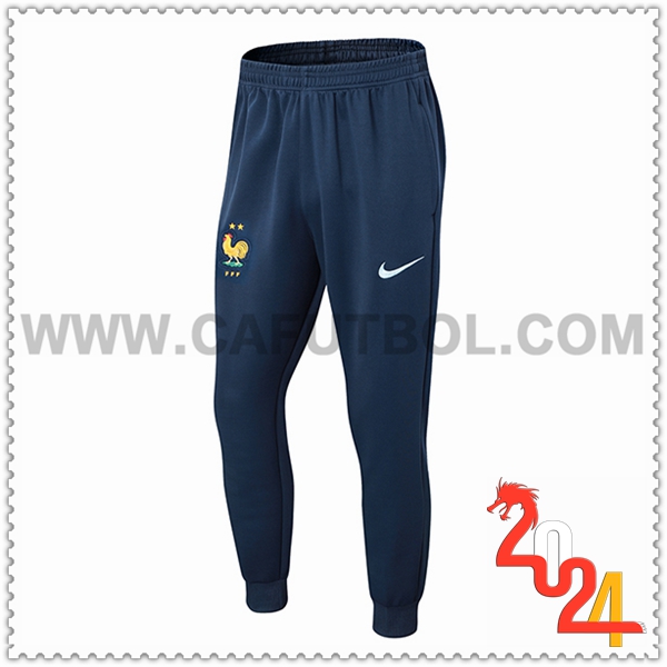 Pantalones Entrenamiento Francia azul real 2024 2025 -04