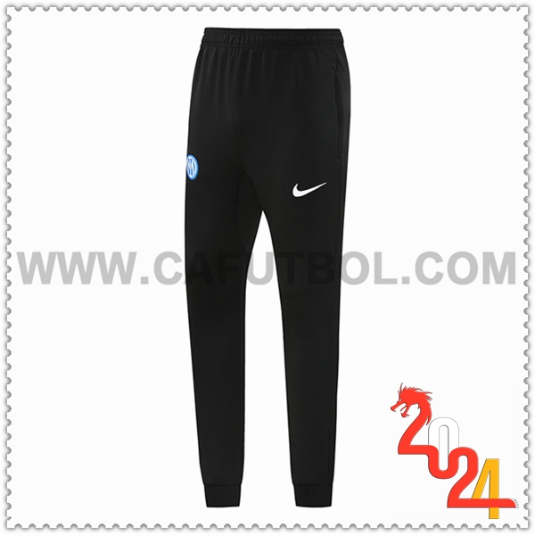 Pantalones Entrenamiento Inter Milan Negro 2024 2025