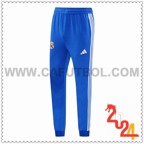 Pantalones Entrenamiento Real Madrid Azul/Blanco 2024 2025