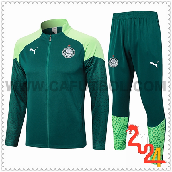 Chandal Chaquetas Futbol Palmeiras Verde 2024 2025