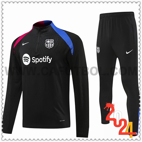 Chandal Futbol FC Barcelona Negro/Azul/Rojo 2024 2025