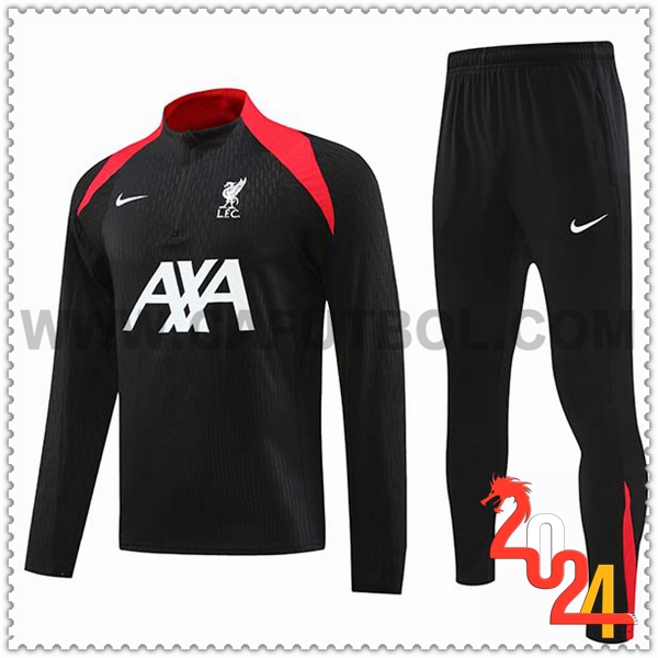 Chandal Futbol FC Liverpool Negro/Rojo 2024 2025