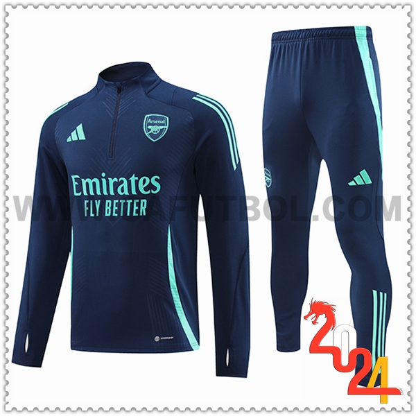 Chandal Futbol Arsenal Ninos Azul marino 2024 2025