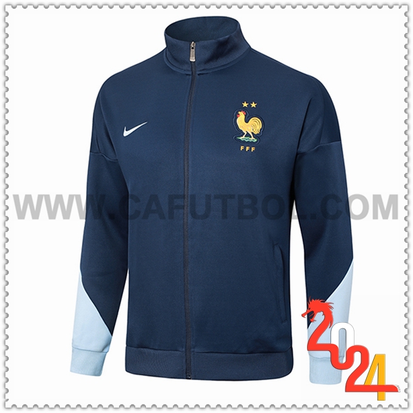 Chaquetas Futbol Francia azul real 2024 2025