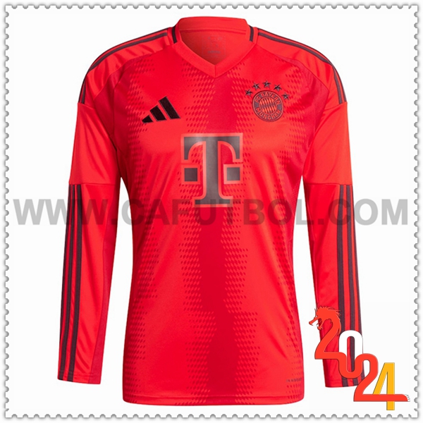 Primera Nuevo Camiseta Bayern Munich Mangas largas 2024 2025