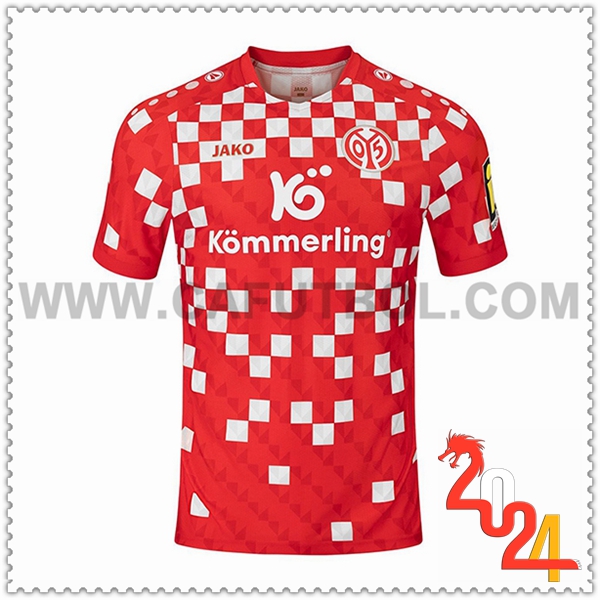 Primera Camiseta Futbol Mainz 2024 2025