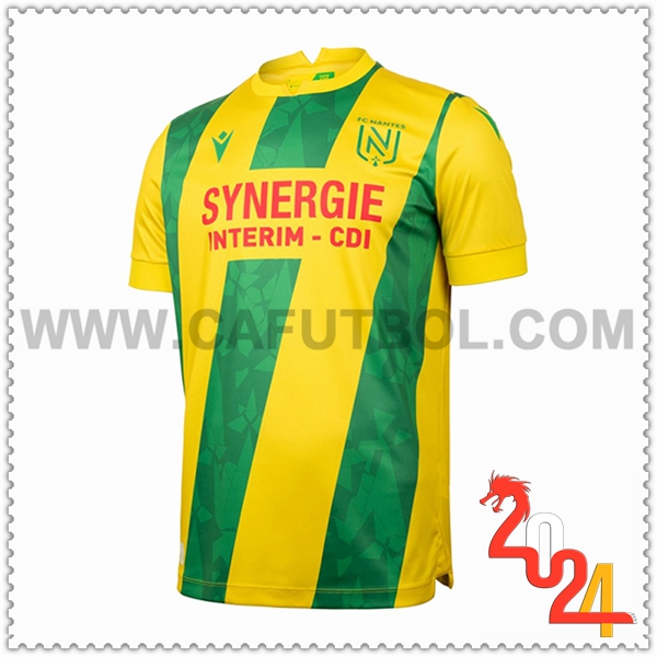 Primera Camiseta Futbol Nantes 2024 2025