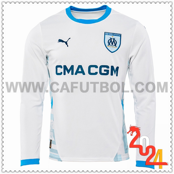 Primera Nuevo Camiseta Marsella OM Mangas largas 2024 2025