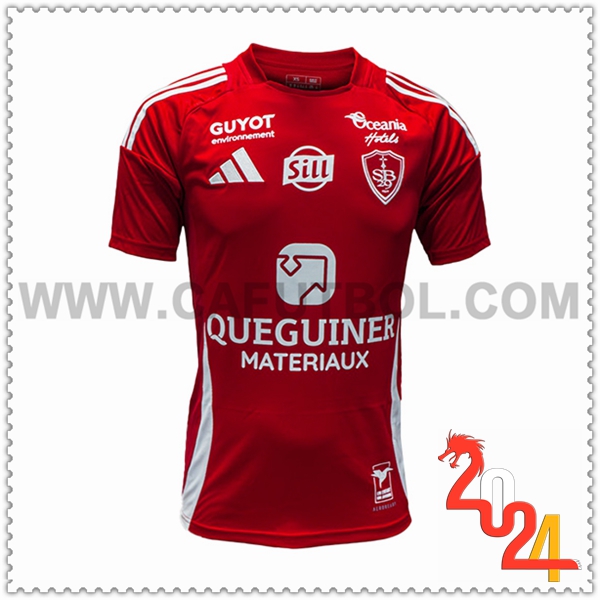 Primera Camiseta Futbol Stade Brestois 2024 2025