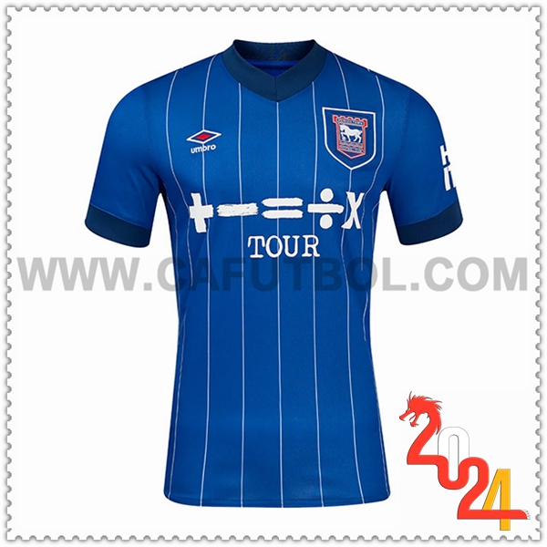 Primera Camiseta Futbol Ipswich Town 2024 2025